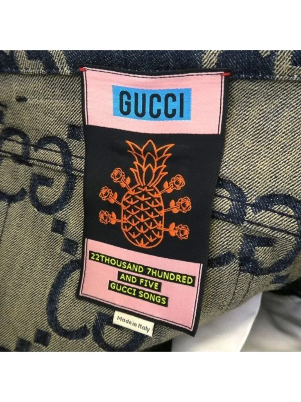 Gucci Denim Pants Cotton